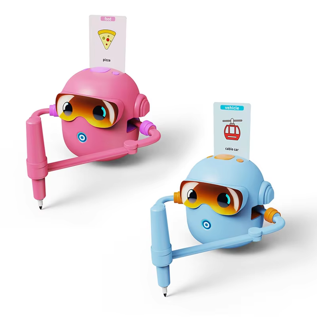 Draw Teaching Aids to Accompany Children's Growth Learning Robot Intelligent Enlightenment Automatic Children Painting Robot Toy