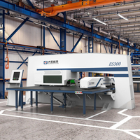 Máquina perforadora de Torreta automática CNC de alta calidad 300KN Equipo de punzonado fácil de configurar