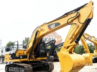 Excavatrice Caterpillar 325D2L d'occasion, chenilles longues d'origine, pelle sur chenilles moyenne, engin de construction en stock