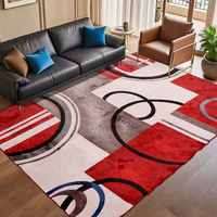 Ensemble de tapis d'entrée antidérapants de luxe en polyester lavable