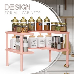<b>Rotatable</b> multi-layer <b>spice</b> <b>rack</b>, floor-standing, multi-functional, no-drill <b>spice</b> storage <b>rack</b> for kitchen organization. - Product Image 1