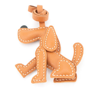 พวงกุญแจหนังรูปลูกสุนัขเดินได้ พร้อมดีเทลหางรูปหัวใจ - Product Image 5