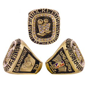 Bague de championnat de basket-ball des Houston Rockets de la NBA 1995, bijou commémoratif tendance pour hommes, très vendu en Europe et en Amérique - Product Image 1