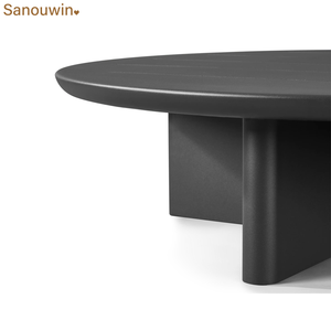 Diseño Simple Marco de aluminio Muebles de exterior Mesa de centro Juegos de jardín Hogar Hotel Parque Patio Granja Villa - Product Image 2