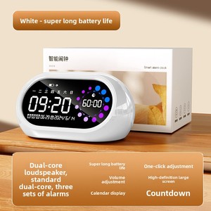 Nuevo Reloj <span class=keywords><strong>Despertador</strong></span> Inteligente Recargable para Estudiantes con Temporizador de Cuenta Regresiva, Indicación de 24 Horas, Recordatorio de Tiempo con Volumen Alto, Carga USB - Product Image 6