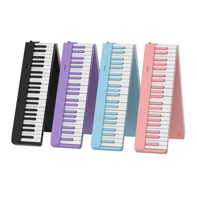 Portable Digital Piano 88 Keys Folding Musical Keyboard Electronic Instrument for Kids Music Education