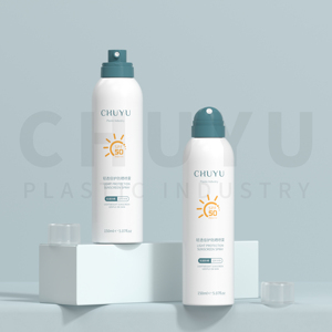 Atomizador de Bomba Redonda de PET Reciclable de 300 ml Personalizado para Cosméticos, Protector Solar, Tónico Facial Hidratante - Product Image 4