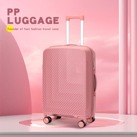 Vente en gros OMASKA 20 24 28 pouces valise PP 4 roues bagages de voyage hommes PP sacs à roulettes