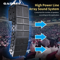 MORIN-18 para 18 "Saboofer Subwoofer Line Array Sistema de altavoces Pasivo Altavoces de graves al aire libre 2000W Sistema de altavoces pa de 18 pulgadas