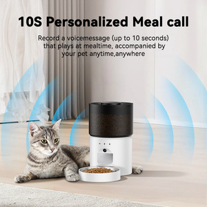 Distributeur automatique de nourriture pour chiens Tuya en gros, gamelles et mangeoires pour animaux de compagnie, télécommande, distributeur automatique Wi-Fi 3L - Product Image 2