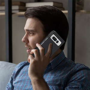 Original 2-in-1 Slim and Fit <strong>Fiber</strong> Pattern Phone Case for <strong>Google</strong> Pixel Fold PC Mobile Cover - Product Image 6