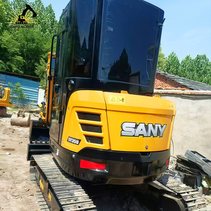 Precio de fábrica rentable aerodinámico extremadamente duradero, miniexcavadora usada Sany SY35U para excavación de ingeniería - Product Image 1