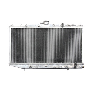 Radiador de aluminio para Honda <span class=keywords><strong>CRX</strong></span> Civic 1.5L 1.6L 1988-1991 Tanque de agua-Piezas de automóvil - Product Image 3