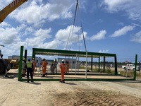Casa Modulare Prefabbricata Smontabile per Ristrutturazione Infrastrutturale, Consegna Rapida, Struttura in Acciaio Resistente al Calore
