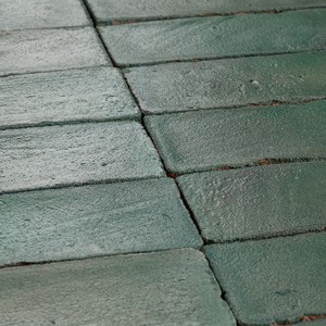 Mosaico Rettangolare Verde Chroma Fog 5x15 per Rivestimenti e Pavimenti - Product Image 5