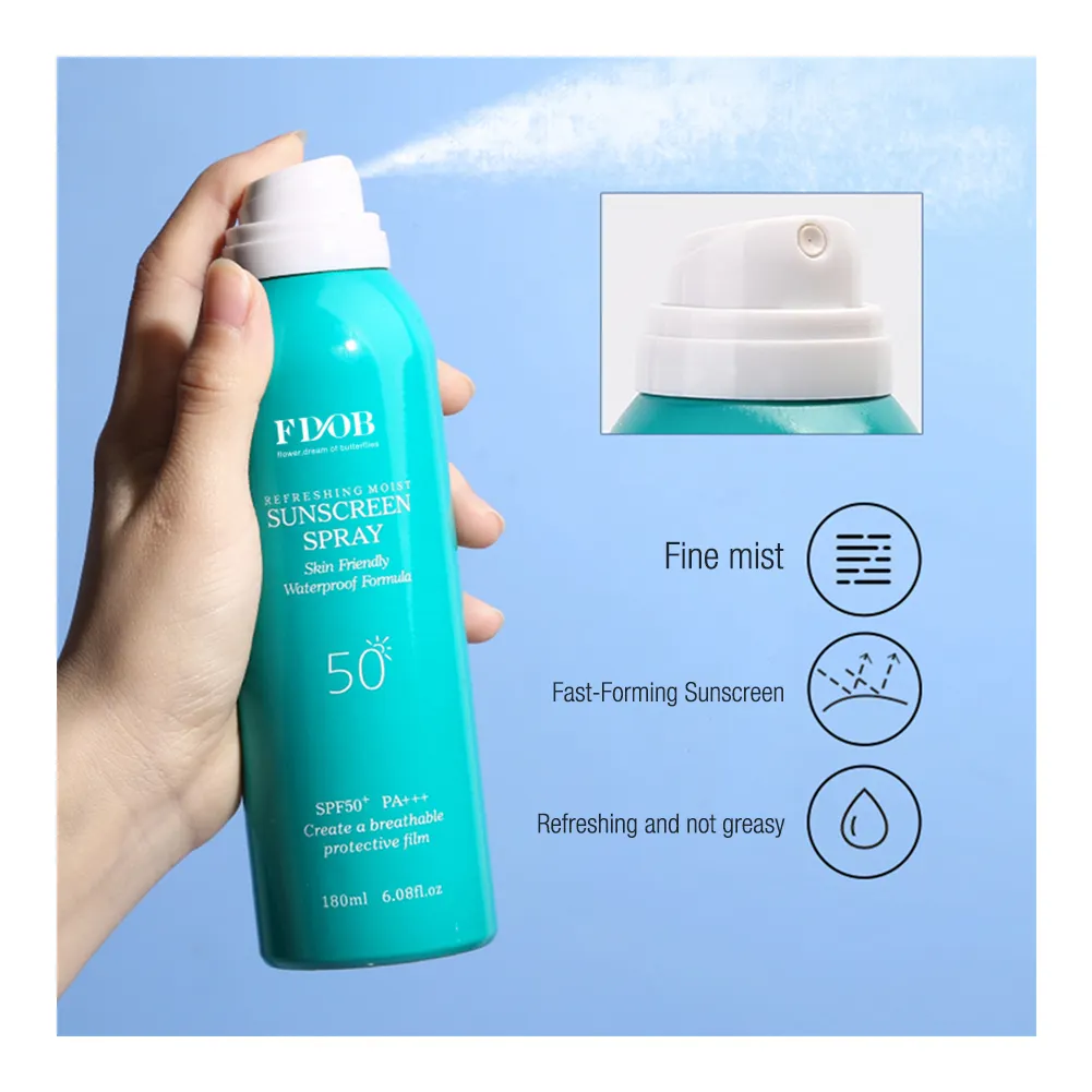 Zonwering Gezicht Whitening Isolatie Sunblock Spray Zonnescherm Spf 50 Zonnebrandspray Muggenspray