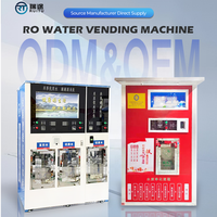 Máquina Expendedora de Agua Autoservicio de 450L con Gran Capacidad y Sistema de Pago Múltiple para Pueblos Pequeños y Supermercados