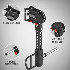 Accessoire de musculation <span class=keywords><strong>pour</strong></span> rack de puissance : Levier de presse inclinable réglable <span class=keywords><strong>pour</strong></span> exercices de pectoraux et entraînement de force - Product Image 3