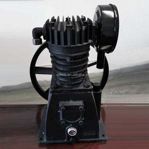 หัวอัดอากาศแบบลูกสูบอุตสาหกรรม UH30ปั๊มเปลือย3แรงม้า BHII30หัวอัดเหล็กหล่อ2สูบ65มม. - Product Image 3