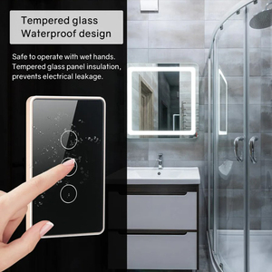 Saa phê duyệt Úc tiêu chuẩn ZigBee 4 gang nhôm kim loại khung màn hình cảm ứng Glass Bảng điều chỉnh điện thông minh chuyển đổi - Product Image 6