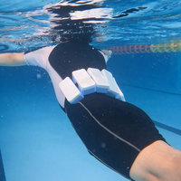 JW-037-02 Planche de natation bicolore bleue et blanche en EVA, Série Cinq, Ceinture de natation, Flotteur de natation, Vente directe usine, Fabricant de matériel de natation