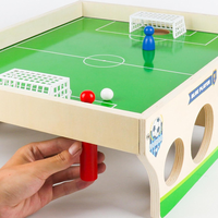 Jeu de Football Magnétique en Bois Jouet de Table Éducatif pour Enfants Garçons et Filles Parfait pour Apprentissage Préscolaire Compétition Amusante