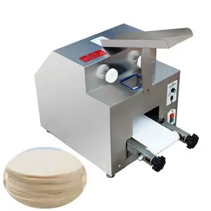 Wonton Samosa Sheet Maker Roti Ravioli Dumpling Skin Spring Roll Wrapper Machine