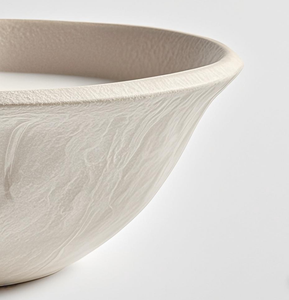 C & H Énorme récipient en argile 3 mèches en coton Bougie en ciment en béton céramique artisanale <span class=keywords><strong>imparfaite</strong></span> Grande taille Conteneur de bougie surdimensionné XL S - Product Image 4