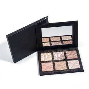 Paleta de polvos prensados con diamantes de 6 colores, nuevos lanzamientos, bronceadores y Resaltadores de etiqueta privada personalizables para maquillaje facial - Product Image 4