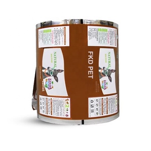 <span class=keywords><strong>Film</strong></span> d'emballage alimentaire pour animaux de compagnie à haute barrière imprimé sur mesure, rouleau de <span class=keywords><strong>film</strong></span> laminé en aluminium pour l'emballage automatique des aliments pour chiens et chats - Product Image 2