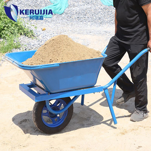 Kruiwagen Handkar Trolley Tuin Gereedschapskar Wagen Tuin Grondbehandeling Buitenwiel Kruiwagen - Product Image 3