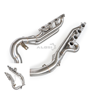 Collecteur d'échappement en acier inoxydable 304 pour Audi <span class=keywords><strong>S6</strong></span> 4.2 C6 S 2006-2011, système de tuning haute performance, kit de modification - Product Image 2