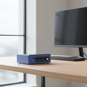 Micro PC industriel portable OEM Ultra5-125H Win10 4K Mini ordinateur de bureau 8G DDR5 <span class=keywords><strong>RAM</strong></span> Octa Core Nouveau jeu Prise AU - Product Image 3