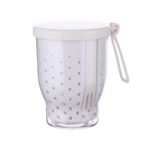 Panier égouttoir double couche pour aliments, avec passoire, pour lavage et rangement en cuisine, usage domestique - Vente en gros usine - Product Image 1