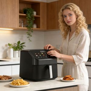 Nouvelle Conception 2026 – Friteuse à Air Électrique Multifonctionnelle à Contrôle Numérique, Saine et Classique, pour Usage Domestique et Hôtelier - Product Image 3