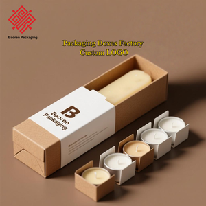 Baoren Eco-Friendly Christmas Custom Aromatherapy Candle <b>Gift</b> Box <b>Set</b> with Recyclable Luxury Packaging - Product Image 3