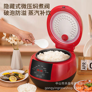 Cuisinière à riz électrique Gongying 5.0L multifonctionnelle avec revêtement antiadhésif pour usage domestique et minuteur 24h - Product Image 3