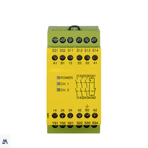 منتج أصلي جديد 100% ومختوم PLC S4 750104 ريلاي أمان 24VDC <span class=keywords><strong>3</strong></span> NO 1 NC وحدة تحكم برمجة بطرف توصيل لولبي - Product Image 1