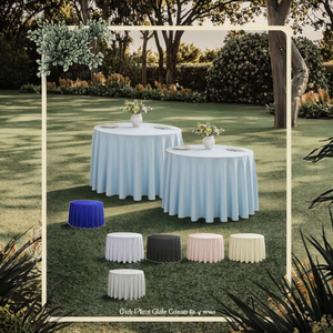 Nappe Moderne Dorée Tissée Personnalisée en Polyester 100% Infroissable pour Banquets et Événements Extérieurs – Vente en Gros - Product Image 3
