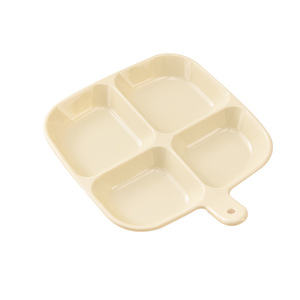 Divided Serving Dish 4 Compartment Square Storage <b>Tray</b> For <b>Kitchen</b> Condiment Food Organization - Product Image 5