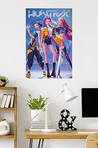 Film K POP Poster di carta da parati Anime cacciatore di demoni 8 Poster di carta di qualità pz/set HD pittura artistica da parete decorazione murale - Product Image 5