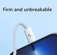 Câble de Données USB Type-C Super Charge 6A 66W 3-en-1, Tressé en Nylon, Charge Rapide, Micro USB, Chargeur Multifonction pour Mobile et Voiture