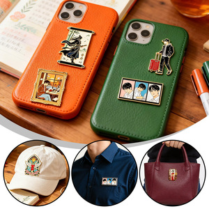 Broche personnalisée en émail pour le soutien des célébrités, promotionnelle, avec illustration de portrait tendance, cadeau, souvenirs de concert, directement de l'usine - Product Image 5