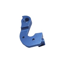 Pièces usinées CNC en aluminium 6061 et acier inoxydable de haute qualité, personnalisées, usinées par électroérosion à fil, sablage, anodisation bleue, traitement de surface