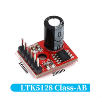Amplificateur 5128 classe AB classe D amplificateur numérique Module amplificateur audio mono 5W