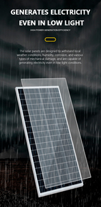 Module photovoltaïque bifacial de type N 690W-715W, efficacité 23%, 132 cellules, double vitrage, pour toiture commerciale et industrielle - Product Image 2