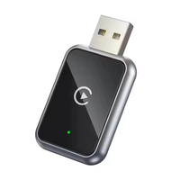 Adattatore Wireless Carplay 2 in 1 Allwinner V851S R50, Dongle USB Tipo A e C per Android Auto, in Lega di Zinco per iPhone Apple