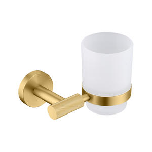 Vendita calda bagno di lusso contemporaneo in acciaio inox a parete oro Set di accessori per il bagno - Product Image 2