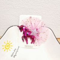 Accessoires de mode personnalisés, licorne à paillettes, pince à cheveux décorative pour enfants, paillettes scintillantes, licorne avec ailes, pince à cheveux pour enfants