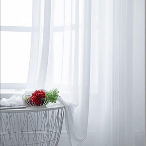 <span class=keywords><strong>Tende</strong></span> in Tulle Bianco su Misura in Stile Moderno <span class=keywords><strong>per</strong></span> Soggiorno Camera da Letto <span class=keywords><strong>Cucina</strong></span> <span class=keywords><strong>per</strong></span> Arredamento Mantovane - Product Image 2